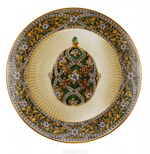 Купить Тарелка "Сад камней". Фарфор, золочение. Франция, Faberge, The Franklin Mint, 1980-1990-е гг. в интернет-магазине OZON.ru